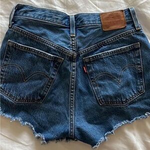 Levi denim shorts